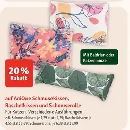 Fressnapf Anione schmusekissen, raschelkissen und schmuserolle Angebot