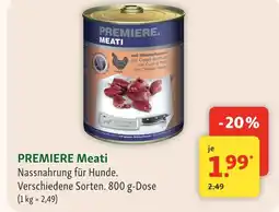 Fressnapf Premiere meati Angebot