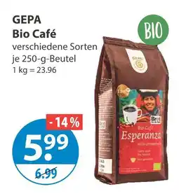 V Markt Gepa bio café Angebot