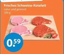 V Markt Frisches schweine-kotelett Angebot