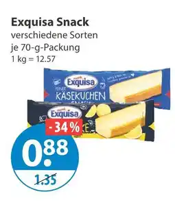 V Markt Exquisa snack käsekuchen Angebot