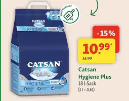 Fressnapf Catsan hygiene plus Angebot