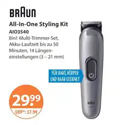 V Markt Braun all-in-one styling kit aio3540 Angebot