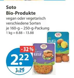 V Markt Soto bio falafel Angebot