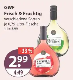 V Markt Gwf frisch & fruchtig Angebot