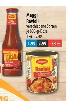 V Markt Maggi ravioli Angebot
