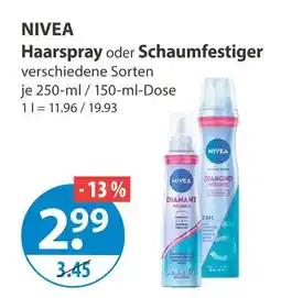 V Markt Nivea haarspray Angebot