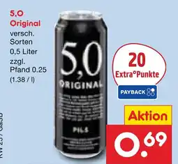 Netto Marken-Discount 5,0 original pils Angebot
