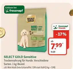 Fressnapf Select gold sensitive Angebot