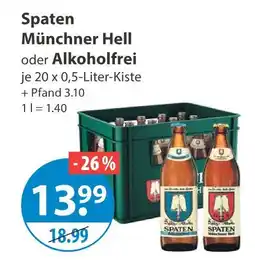 V Markt Spaten münchner hell Angebot