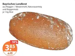 V Markt Bayrisches landbrot Angebot