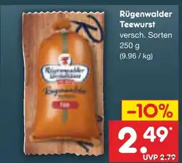 Netto Marken-Discount Rügenwalder teewurst Angebot