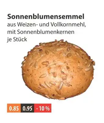 V Markt Sonnenblumensemmel Angebot