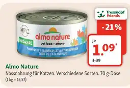 Fressnapf Almo nature nassnahrung für katzen Angebot