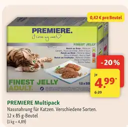Fressnapf Premiere multipack Angebot