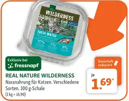 Fressnapf Real nature wilderness nassnahrung Angebot