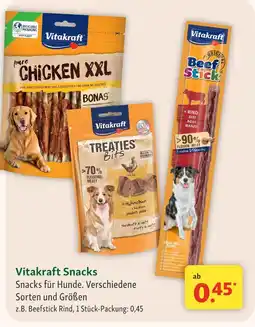 Fressnapf Vitakraft snacks für hunde Angebot