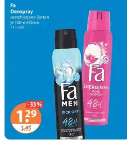 V Markt Fa men kick off Angebot