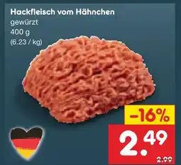 Netto Marken-Discount Hackfleisch vom hähnchen Angebot