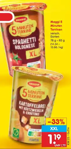 Netto Marken-Discount Maggi 5 minuten terrine Angebot