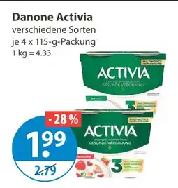 V Markt Danone activia Angebot