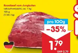 Netto Marken-Discount Roastbeef vom jungbullen Angebot