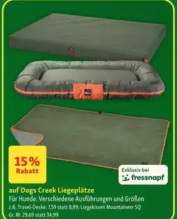 Fressnapf Dogs creek travel-decke Angebot
