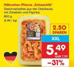Netto Marken-Discount Hähnchen-pfanne „schaschlik“ Angebot