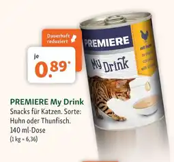 Fressnapf Premiere my drink snacks für katzen Angebot