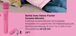 Tchibo Barbie loves helene fischer karaoke-mikrofon Angebot