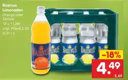 Netto Marken-Discount Basinus limonaden Angebot