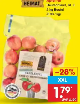 Netto Marken-Discount Heimat apfel rot Angebot
