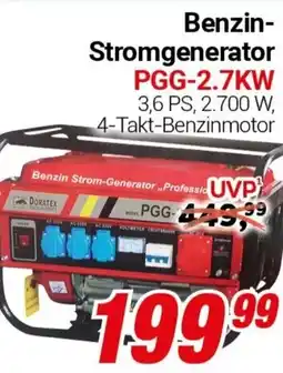 CENTERSHOP Benzin Stromgenerator PGG-2.7KW Angebot