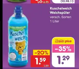 Netto Marken-Discount Kuschelweich weichspüler Angebot