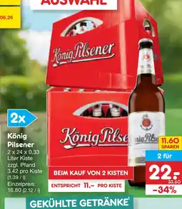 Netto Marken-Discount König pilsener könig pilsener Angebot