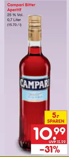 Netto Marken-Discount Campari bitter aperitif Angebot