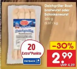 Netto Marken-Discount Deichgriller rostbratwurst Angebot