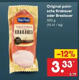 Netto Marken-Discount Original polnische krakauer Angebot