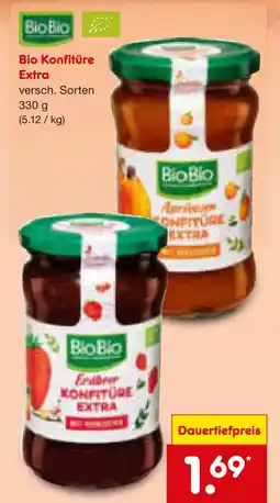 Netto Marken-Discount Biobio bio konfitüre extra Angebot