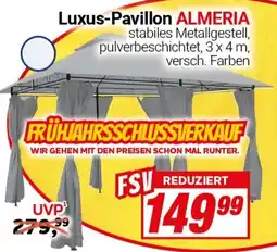 CENTERSHOP Luxus-Pavillon ALMERIA Angebot