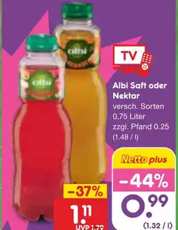 Netto Marken-Discount Albi saft oder nektar Angebot