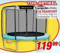 CENTERSHOP Trampolin-OVAL ULTRASPORT Angebot