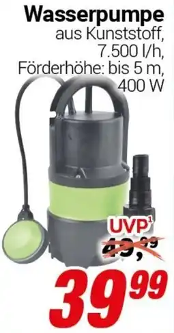 CENTERSHOP Wasserpumpe Angebot