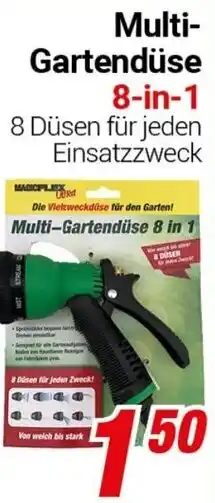 CENTERSHOP Multi Gartendüse 8-in-1 Angebot