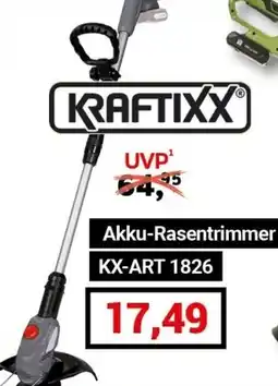 CENTERSHOP KRAFTIXX Akku-Rasentrimmer KX-ART 1826 Angebot