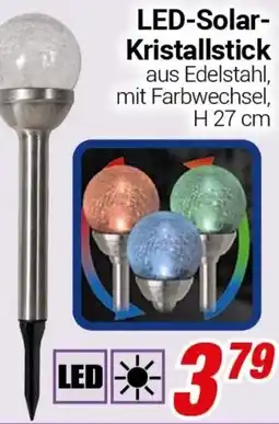 CENTERSHOP LED-Solar Kristallstick Angebot