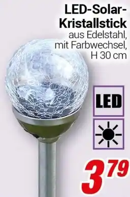 CENTERSHOP LED-Solar Kristallstick Angebot