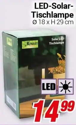 CENTERSHOP LED-Solar Tischlampe Angebot