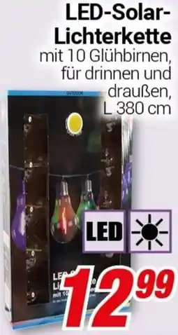 CENTERSHOP LED-Solar Lichterkette Angebot