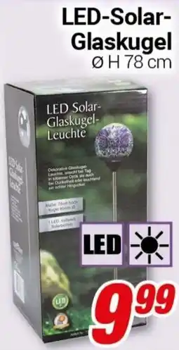 CENTERSHOP LED-Solar Glaskugel Angebot